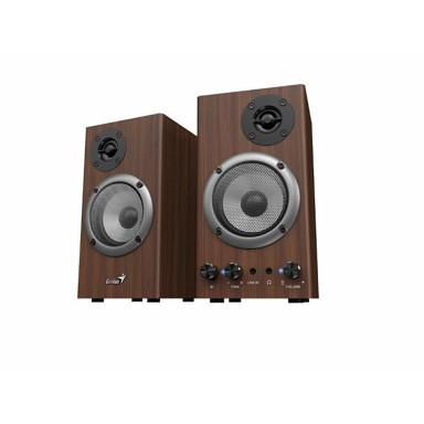 GENIUS Zvučnici zvučnici SP-HF500B, 16W, drveni