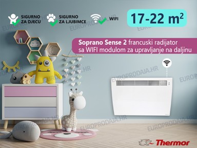 THERMOR Radijator Soprano Sense 2, 2000 W, WIFI