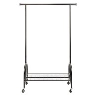 WENKO Crni metalni stalak za odjeću Profi