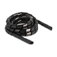 DELOCK Spojna cijev 10 mm 2 m, crna