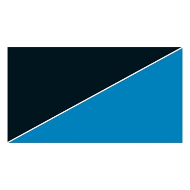 HOBBY Pozadina za akvarij, dvostrana, plavo/crna, 60x30 cm