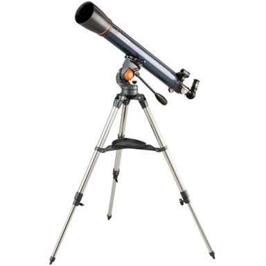 CELESTRON Teleskop AstroMaster 90 AZ Refraktor