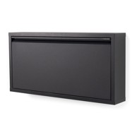 SPINDER DESIGN Crni metalni ormarić za cipele Billy 