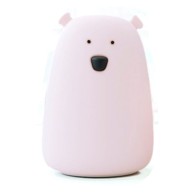 RABBIT & FRIENDS Meko svjetlo medvjed, roza