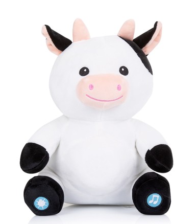 CHIPOLINO Plišana igračka s projektorom i glazbom, Krava