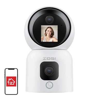 ZOSI Sigurnosna kamera C528M, unutarnja, IP, WiFi 5G, Dual 6MP