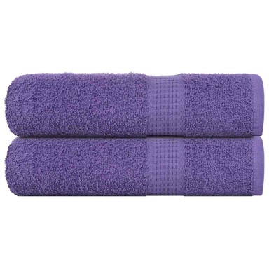 FROGN Ručnici za ruke, 2 kom, 50 x 100 cm, 360 g/m², ljubičasti