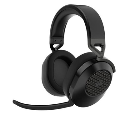 CORSAIR Slušalice HS65, bežične, mikrofon, crne