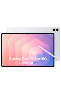 SAMSUNG Tablet Galaxy Tab S11 Ultra, SM-X936BZSREUB, Wi-Fi + 5G, 256 GB, srebrna