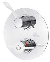 SAPHO Ugradbeni termostat HOSPITAL, medicinska ručka, krom