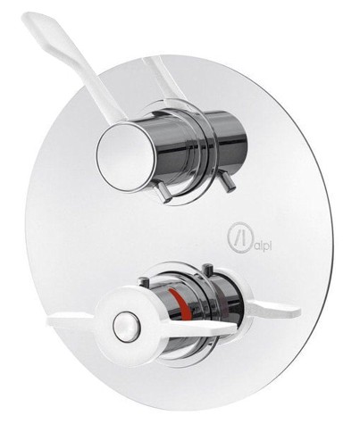 SAPHO Ugradbeni termostat HOSPITAL, medicinska ručka, krom