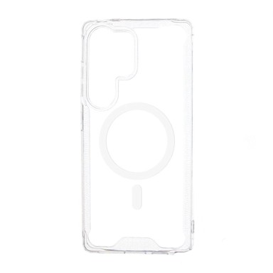 Clear Corner Case MagSafe maskica za Samsung Galaxy S25 Edge, prozirna