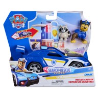 PAW PATROL Spasilačko vozilo Search & Rescue, Chaseovo policijsko vozilo, s 2 figurice