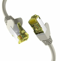 EFB Patch SFTP, CAT.6A PIMF, 0,25 m, sivi
