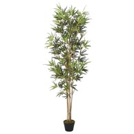 Umjetno stablo bambusa, 828 listova, 150 cm, zeleno