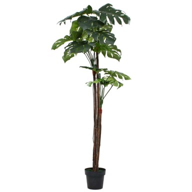 Umjetna biljka monstera, 170 cm, plastika, zelena