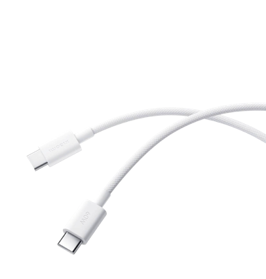 XIAOMI Kabel USB-C na USB-C, 3A, pleteni, 1 m