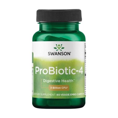 SWANSON Probiotic-4, 60 kapsula