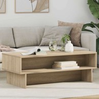 Stolić za kavu od konstruiranog drva 100 x 46 x 35 cm, sonoma hrast