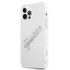 GUESS Prozirna tvrda futrola Vintage za Apple iPhone 12 Pro Max, srebrna