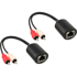 INLINE AV ekstender 89001, do 50 m, crni