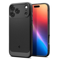 SPIGEN iPhone 17 Pro Max maskica s MagFit Rugged Armor Matte Black ACS10263