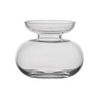 ZONE Vaza staklena ručno izrađena, visina 9 cm Inu