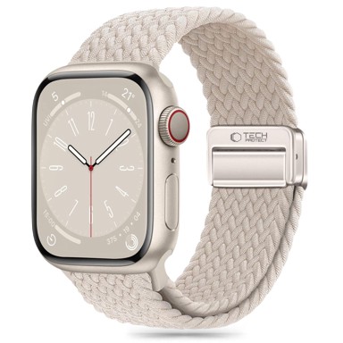 TECH-PROTECT Remen Nylonmag za Apple Watch/Ultra 42/44/45/49mm, starlight