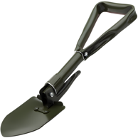 Sklopiva lopata za preživljavanje, zelena/59 cm