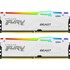 KINGSTON FURY Beast RGB RAM memorija, DDR5-5600, DIMM, CL36, 32 GB (2x16 GB), 1.25V