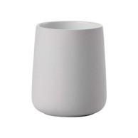ZONE Svijetlo siva porculanska čaša za četkice za zube Nova