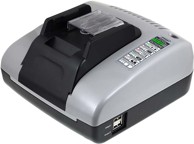 POWERY Punjač s USB za Makita 14.4V Li-Ion