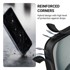 CRONG Futrola s MagSafeom Hybrid Frost MAG Cover za Apple iPhone 16 Pro, crna