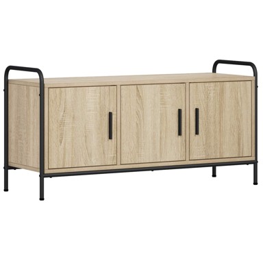 TV ormarić 79,5 x 33 x 50 cm od konstruiranog drva, hrast sonoma