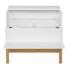 WOODMAN Vitrina za vino u bijelo-prirodnoj boji 75x70 cm Grande