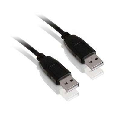 EFB USB kabel A-A 0,5 m, crni