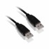 EFB USB kabel A-A 0,5 m, crni