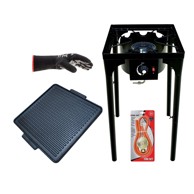 Set roštilj Power Top 1 s priborom i rukavicama