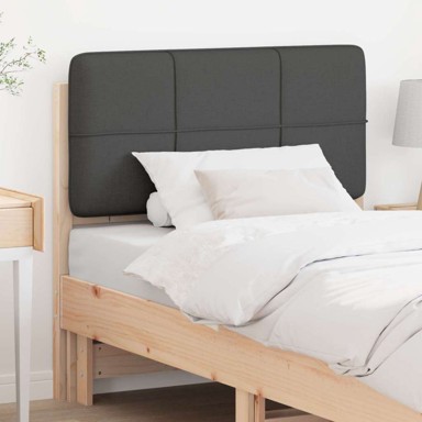 Tapecirano uzglavlje 80 cm, smeđe i tamno sivo