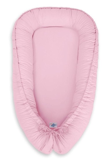 MY SWEET BABY Gnijezdo za bebe Premium, dvostrano, roza