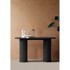 UNIQUE FURNITURE Pomoćni stol Nola 40x130 cm crni