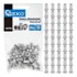 GEKO Set aluminijskih zakovičnih matica M4 0,5-2,0 50 kom