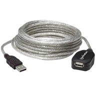 MANHATTAN Kabel USB 2.0 USB-A (M) na USB-A (Ž), produžni, aktivni, 5.0m