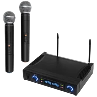 SAL Bežični set 2 mikrofona i prijemnik, 100 m – MVN 700