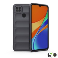 Silikonska Wave maskica za Xiaomi Redmi 9C Siva