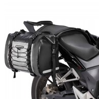 ROCKBROS Dvostruka vodootporna bočna torba za motocikl, 60 l, siva