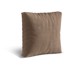 MICADONI Svjetlo smeđi baršunast jastuk za modularnu sofu Martina, 4x55x55 cm