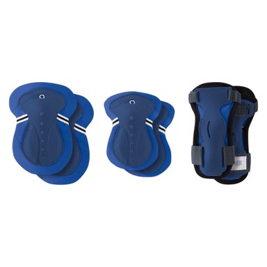 GLOBBER Set štitnika Junior, plavi, XXS, do 25 kg