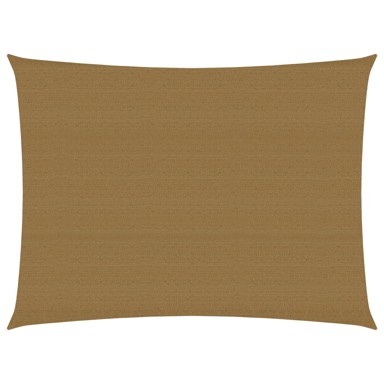 Jedro za zaštitu od sunca 160 g/m² smeđe-sivo 3 x 4,5 m HDPE