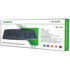 CONNECT XL Tipkovnica CXL-K200, USB, crna